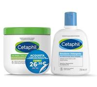Cetaphil Bipack Crema Idratante 450g + Detergente Viso 250mL