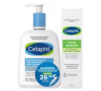 Cetaphil Bipack Emulsione Detergente 470 Ml + Crema Idratante 100 G