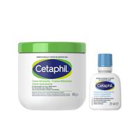 Cetaphil Crema Idratante Viso e Corpo 450g Emulsione Detergente 29ml