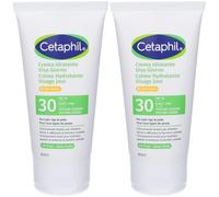 Cetaphil Crema Idratante Viso Giorno SPF 30 2x50 ml Crema