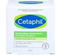 CETAPHIL Crema Notte Ricca Con Acido Ialuronico 48 g PZN 14136588