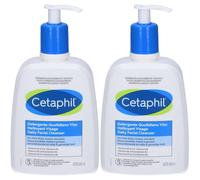 Cetaphil Detergente Quotidiano Viso 2x470 ml Detergente