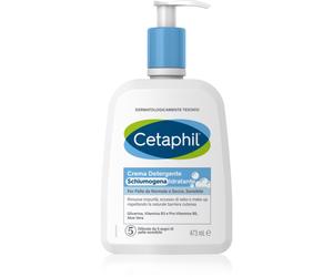 Cetaphil Detergente Schiumogeno Idratante Hydrating Foaming Cream Cleanser mousse detergente per tutti i tipi di pelle 473 ml