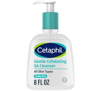 Cetaphil Gentle esfoliante SA detergente in schiumogeni per tutti i tipi di pelle da 8 oz bottiglia di acido salicilico acido mandelico e gluconolatt