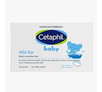 Cetaphil Mild Bar 75 g, sapone per bagno, bianco, medio