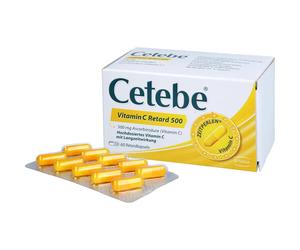 CETEBE Capsule Ritardo Alla Vitamina C 500 mg 60 St PZN 03884287