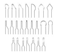 Cetfuro 23 Punte per Filo per Pirografia Punte per La Combustione del Legno Resistenti al Punte di Ricambio per Penna un Filo per Pirografia per La Combustione del Legno