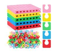 Cetfuro 500 Pezzi Separatori per Dei Piedi per Pedicure Individuali Distanziatori per Dei Piedi In Morbida Schiuma Comodi Divisori per Dei Piedi Pedicure