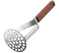 Cetfuro Schiacciapatate Acciaio Inossidabile Resistente Impugnatura Antiscivolo Resistente Non Facile da Piegare Facile da Usare Costruzione Robusta