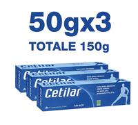 Cetilar Crema, 3 Confezioni Da 50g, Sollievo Articolazioni, muscoli e Tendini