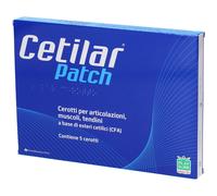 Cetilar patch cerotti 5 unità per il sollievo muscolare