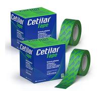 Cetilar Tape, Striscia Adesiva Anelastica, 2 confezioni CM 4 x 2,5 M