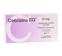 Cetirizina EG 10 mg Compresse Rivestite Con Film 7 Compresse