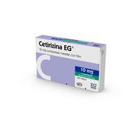 Cetirizina Eg 10mg Antistaminico Rinite Allergica 7 Compresse