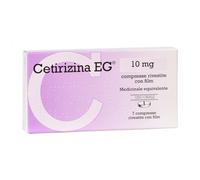 CETIRIZINA EG*7CPR RIV 10MG
