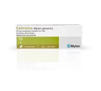 Cetirizina MYLAN 10mg (equivalente Zirtec) 7 Compresse Rivestite