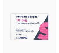 CETIRIZINA SAND*7CPR RIV 10MG