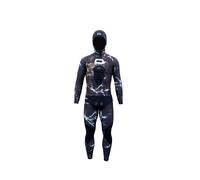 Cetma Black Camu 3.5 Mm Spearfishing Wetsuit Blu L Uomo