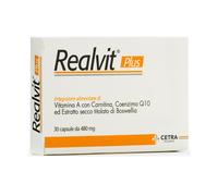 Cetra Pharma REALVIT PLUS 30 CAPSULE DA 480 MG