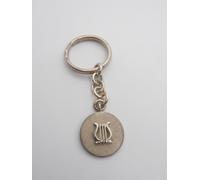 Cetra : Portachiavi in Argento 925 - Lira - Strumento Musicale - Musicista