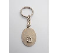 Cetra : Portachiavi in Argento 925 - Lira - Strumento Musicale - Musicista