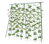 Cetriolo vite telaio da arrampicata A-Frame Plant Climbing Rack da giardino pianta arrampicata per ortaggi traliccio traliccio 180 cm triangolo giardino per pomodori cetrioli vino piante rampicanti