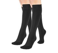 CETTE PACK 2/4 PAIA - Gambaletti Opachi Termici con Interno Felpato, Gambaletti invernali | 300 DEN | Nero | Taglia unica (2 X Nero, Taglia Unica)