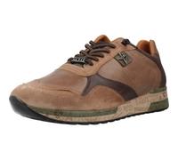 CETTI - Scarpa casual in pelle, coulisse elastica, suola in gomma, per: uomo, Ossido, 45 EU