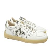CETTI SNEAKERS DONNA MORBIDA PELLE TRAFORATA STELLA ANIMALIER