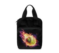 Ceudet A Sunset Bible Case, copertura per Bibbia portatile con girasole multifunzionale, borsa organizer per il trasporto della Bibbia per donne, grande borsa per la Bibbia con cerniera, borsa per la