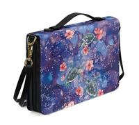 Ceudet Aztec A Bible Case Cover per Bibbia Impermeabile Girasole Bibbia Porta Bibbia con Cinturino, Borsa per il trasporto Bibbia Borsa in pelle per donne e uomini, accessori per Bibbia, giallo, M,