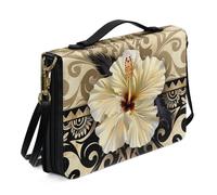 Ceudet Aztec A Bible Case Cover per Bibbia Impermeabile Girasole Bibbia Porta Bibbia con Cinturino, Borsa per il trasporto Bibbia Borsa in pelle per donne e uomini, accessori per Bibbia, giallo, M,