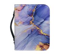 Ceudet Bible Covers - Custodia per donna con borsa per il trasporto della Bibbia, Marmo viola, xx-large