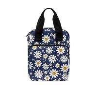 Ceudet Borsa della Bibbia Custodia per le donne Bibbia Copertine per gli uomini Tote Borsa della Bibbia con Maniglia Tasca con Cerniera, Panda floreale margherita, Taglia unica