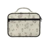Ceudet Borsa della Bibbia per le donne Organizzatore Bibbia Studio Bag Scripture Bag Bibbia Pouch, Fiori e Farfalle02, Taglia unica