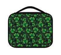 Ceudet Borsa per bibbia con tasche, per donne, con tasche, leggera, resistente, multiuso, per chiesa, bibbia, studio, colore nero, Giorno di San Patrizio-verde, Taglia unica