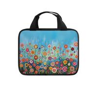 Ceudet Borsa per il trasporto della Bibbia per donne e uomini, custodia per la Bibbia occidentale, Fiori colorati Bushes01, Taglia unica