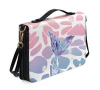 Ceudet Copertine bibliche personalizzate per donne uomini bambini Copertine bibliche per ragazze ragazzi Copertine bibliche per donne uomini con tasche, Coda di pesce blu, M