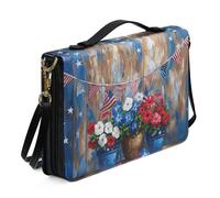 Ceudet Copertine bibliche personalizzate per donne uomini borse bibliche per donne uomini Tote Bibbia accessori kit western bibbia caso, Pittura a olio., L