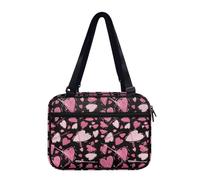 Ceudet Copertine per Bibbia per donne e uomini, custodia per il trasporto della Bibbia di grandi dimensioni per la scuola della chiesa, borsa per la Bibbia portatile per libri penne regali, Freccia