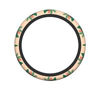 Ceudet Coprivolante elasticizzato per interni con piccole piante verdi, antiscivolo, morbido, confortevole, facile da installare, temperatura costante, diametro 38,1 cm, larghezza 4,1 cm