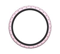 Ceudet Coprivolante elastico con pinguino rosa in stile cartone animato, in microfibra, morbido al tatto, per donne e uomini (38,1 cm)