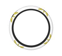 Ceudet Coprivolante per auto con bandiera delle Isole Vergini degli Stati Uniti, morbido, elastico, confortevole, universale, 36,9-38,1 cm, accessori per auto alla moda