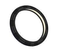 Ceudet Coprivolante per auto, sottile, linea blu, elastico, spesso, universale, 38,1 cm