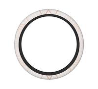 Ceudet Coprivolante universale per auto, 38 cm, motivo oro rosa, con stampa di sfondi elastici, antiscivolo, accessori per interni dell'auto, per la maggior parte delle auto