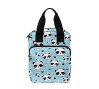 Ceudet Custodia per bibbia con stampa floreale e margherita con ciliegia, per donne e uomini, con tasche multiple per libri della Bibbia, borsa tote con scomparti per penne e manico resistente, Cuore