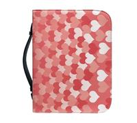 Ceudet Custodia per Bibbia gialla in pelle verde Love Bibbia per donne e uomini, custodia per Bibbia da donna, in pelle PU, con cerniera, custodia per il trasporto della Bibbia di grandi dimensioni,