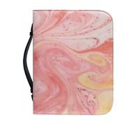 Ceudet Custodia per Bibbia in pelle con scena innevata, per donne e uomini, custodia per bibbia da donna, in pelle PU, con cerniera, custodia per il trasporto della Bibbia di grandi dimensioni, adatta