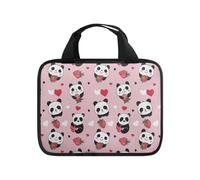 Ceudet Custodia per il trasporto della Bibbia per le donne Borse Bibbia Copertine personalizzate, Panda Strawberry Love Heart, Taglia unica