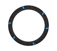 Ceudet Glow - Coprivolante elastico con punto interrogativo, in microfibra, morbido al tatto, per donne e uomini (38,1 cm)